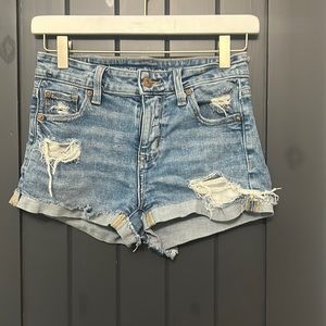 american eagle jean short- 0
